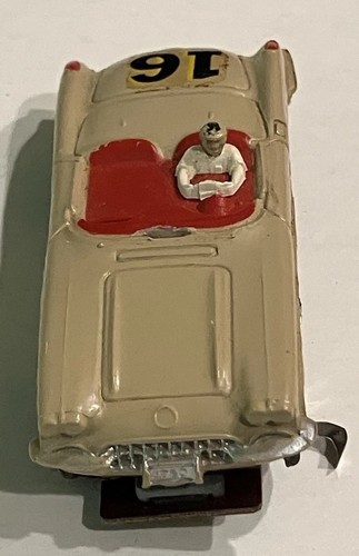 VIBRATORE AURORA vintage anni 60 Corvette Cabrio e Hardtop, Mercedes Slot Cars - Foto 10 di 20