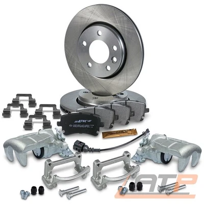 2x BREMSSCHEIBE Ø294 + BREMSBELÄGE + BREMSSATTEL HINTEN FÜR VW TRANSPORTER T5 T6 - Bild 1 von 4