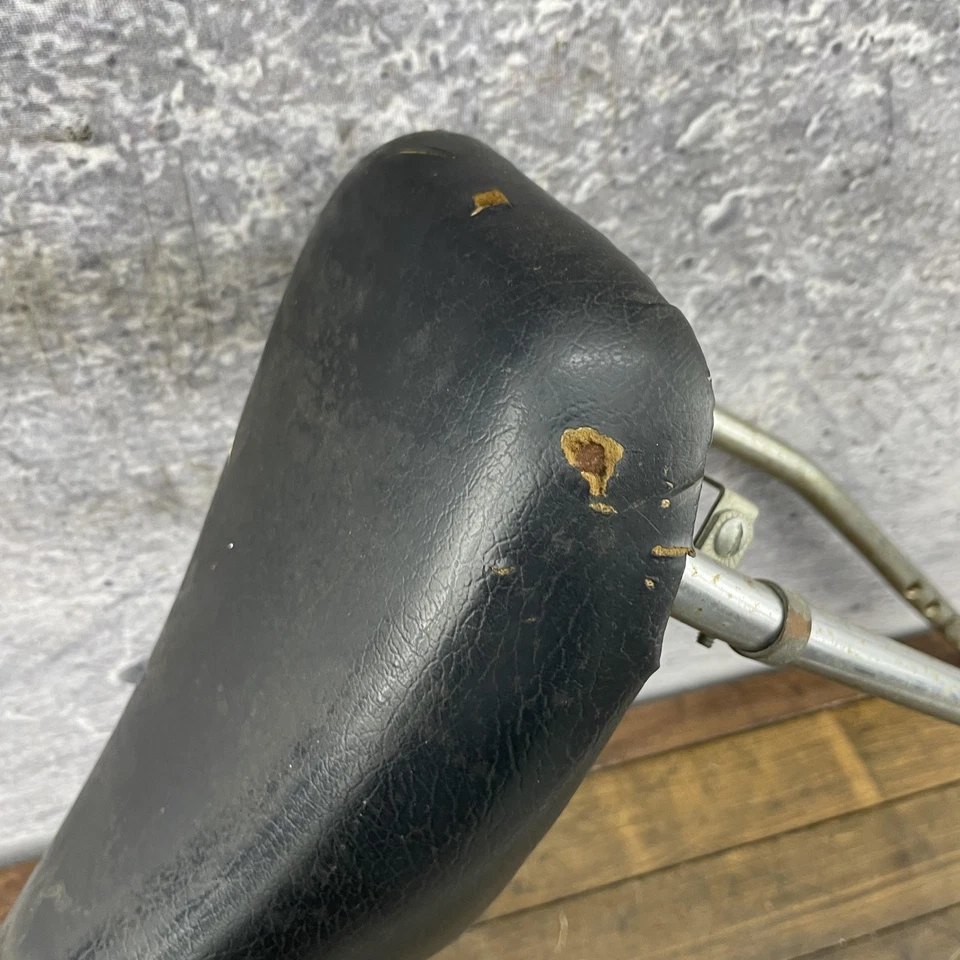 Sillín de asiento BMX Banana Sissy Bar MotoCross bicicleta muscular años 70 80 negro Foto 3 de 4