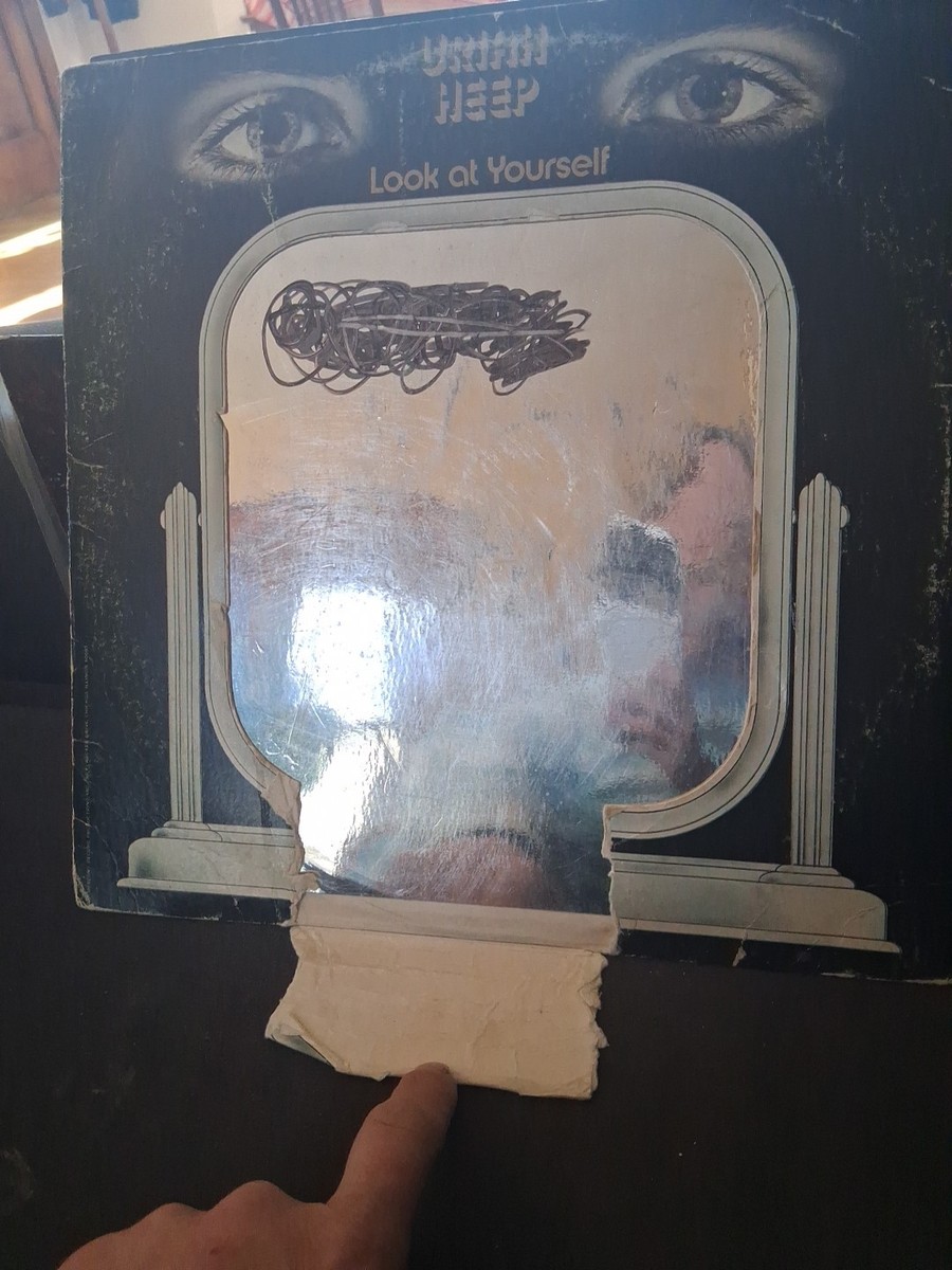 Uriah Heep - Look At Yourself - 1971 Vinyl LP Record Album Die Cut