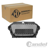 Diederichs KÜHlergrill Sport Grill Schwarz Passend FüR Audi A3 8V Mit PDC