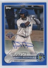 2022 Topps Pro Debut Blue Auto 8/150 Alberto Rodriguez #PD-183 Auto z7d