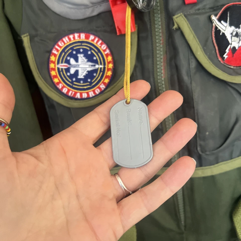 Teetot & Co Inc. Special Air Force Kid's Costume Flighter Pilot W/ Accessories - Image 3 of 4