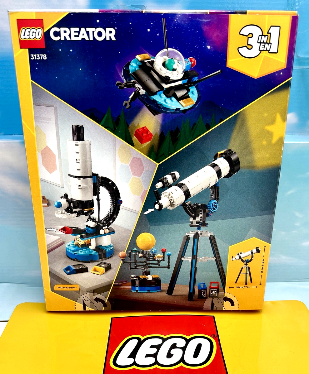 Lego 31378 Creator 3-in-1 Space Exploration Telescope (microscope