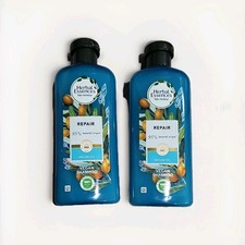 2 x HERBAL ESSENCES BIO RENEW REPAIR VEGAN SHAMPOO WITH ARGAN OIL 400ML