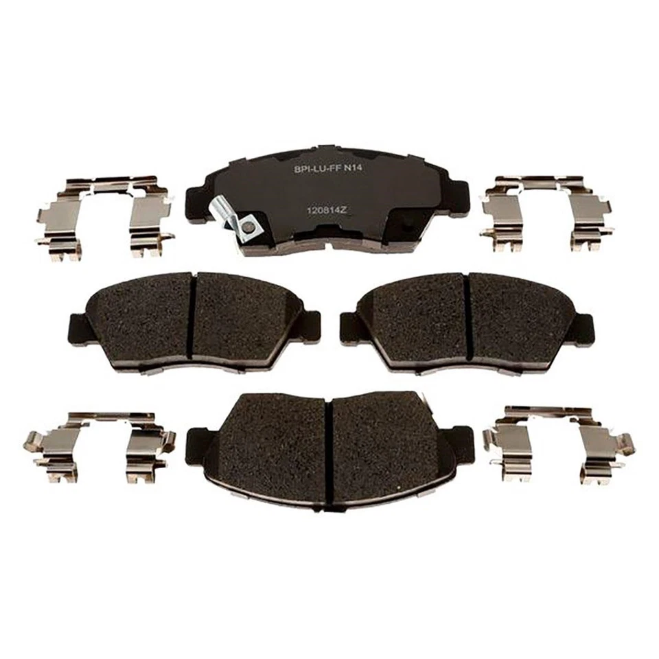 For 2006 2005 2004 2003 2002 Acura RSX Front & Rear R-Line Ceramic Brake Pads - Image 3 of 4