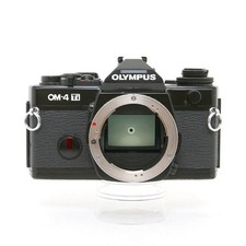 Olympus OM-4Ti Black 35mm SLR Film Camera Titanium Top Plate from Japan E0423