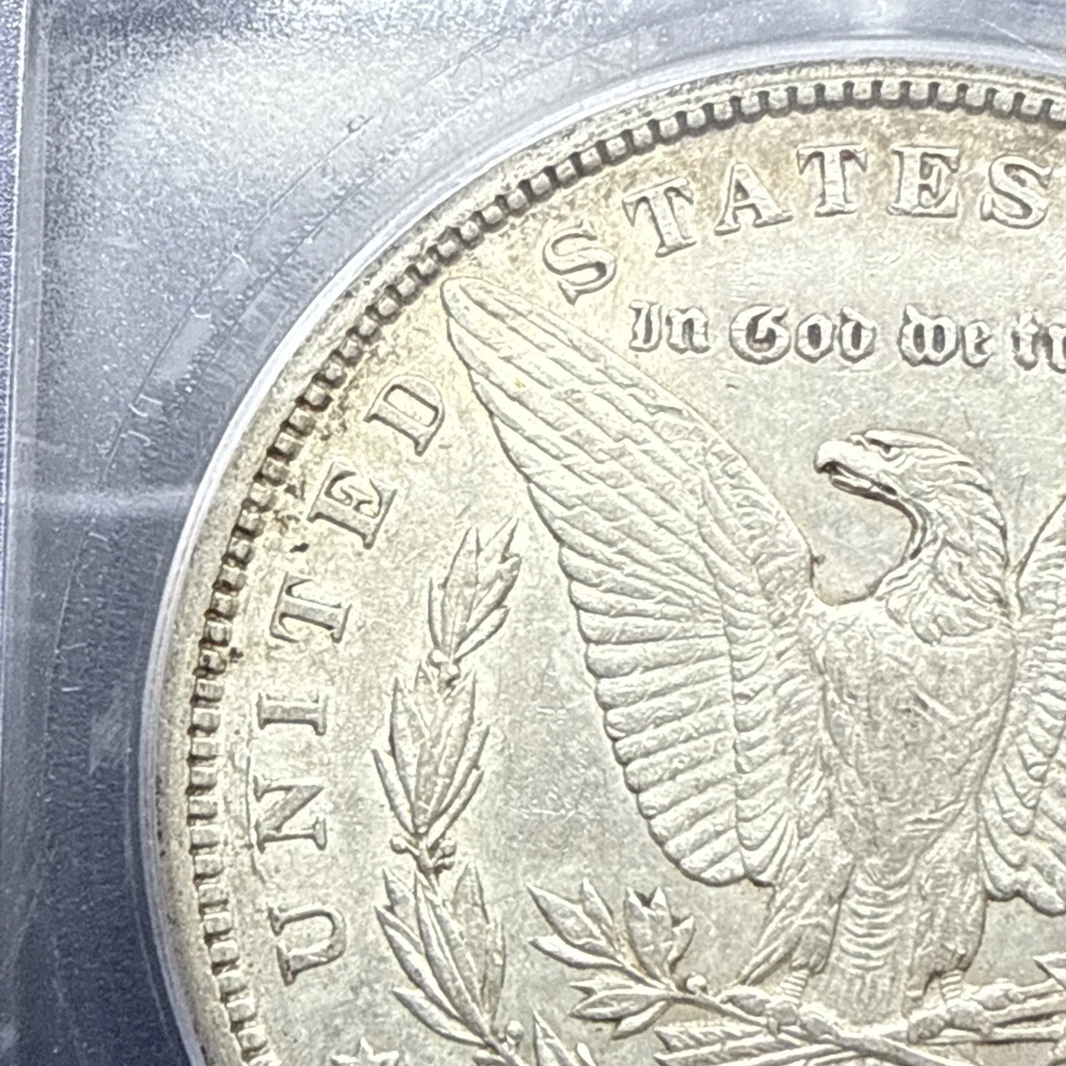 1898-S Morgan Dollar S$1 ICG AU55 | BETTER SAN FRANCISCO Mint Date - Image 3 of 4