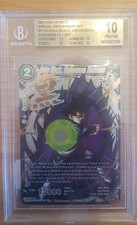 2021 Dragon Ball Z Promo Special Anniversary Set Goku Black Alt Art BGS 10