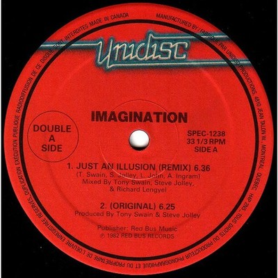 Imagination - Just An Illusion / Changes / New (Vinyl 12'' - 1987 - CA - Reissue)