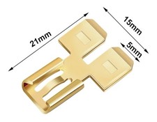 20 Pack 3-Way 2 Male 1 Female .250 Tab Quick Disconnect Connector Adapter