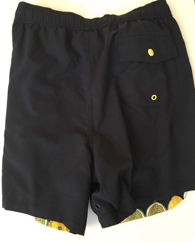 PENGUIN by MUNSINGWEAR MENS Reversible Lemon Swim Trunk Bathing Suit XXL NWT - Picture 7 of 9