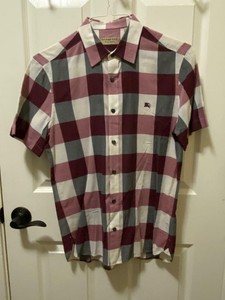 burberry short sleeve button up