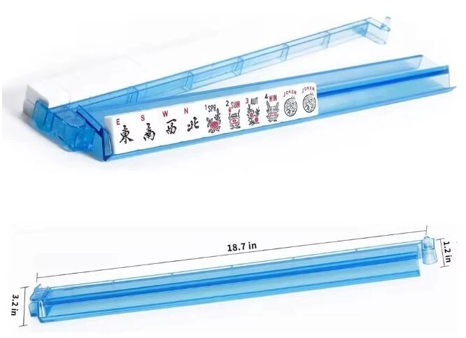 Mahjong Racks American Western Mah Jongg Combo Racks and Pushers Set /4 with Bag - Image 3 of 4