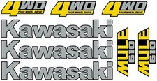 #B4885 Mule Decal Sticker Kit LAMINATED 610