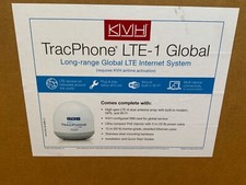 KVH TracPhone LTE-1 Global, high gain marine LTE with built in modem GPS  Wifi