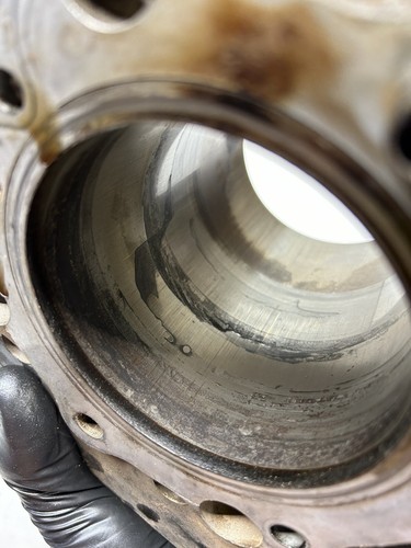 1983 83 Honda XR500R Xr 500 R xr OEM Cylinder Jug Sleeve Piston 91mm Bore READ - Picture 9 of 20