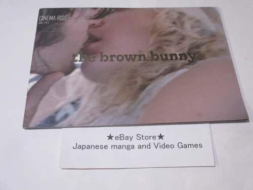 VINCENT GALLO Movie Photo Art Book the brown bunny 2003 CINEMA RISE No.131
