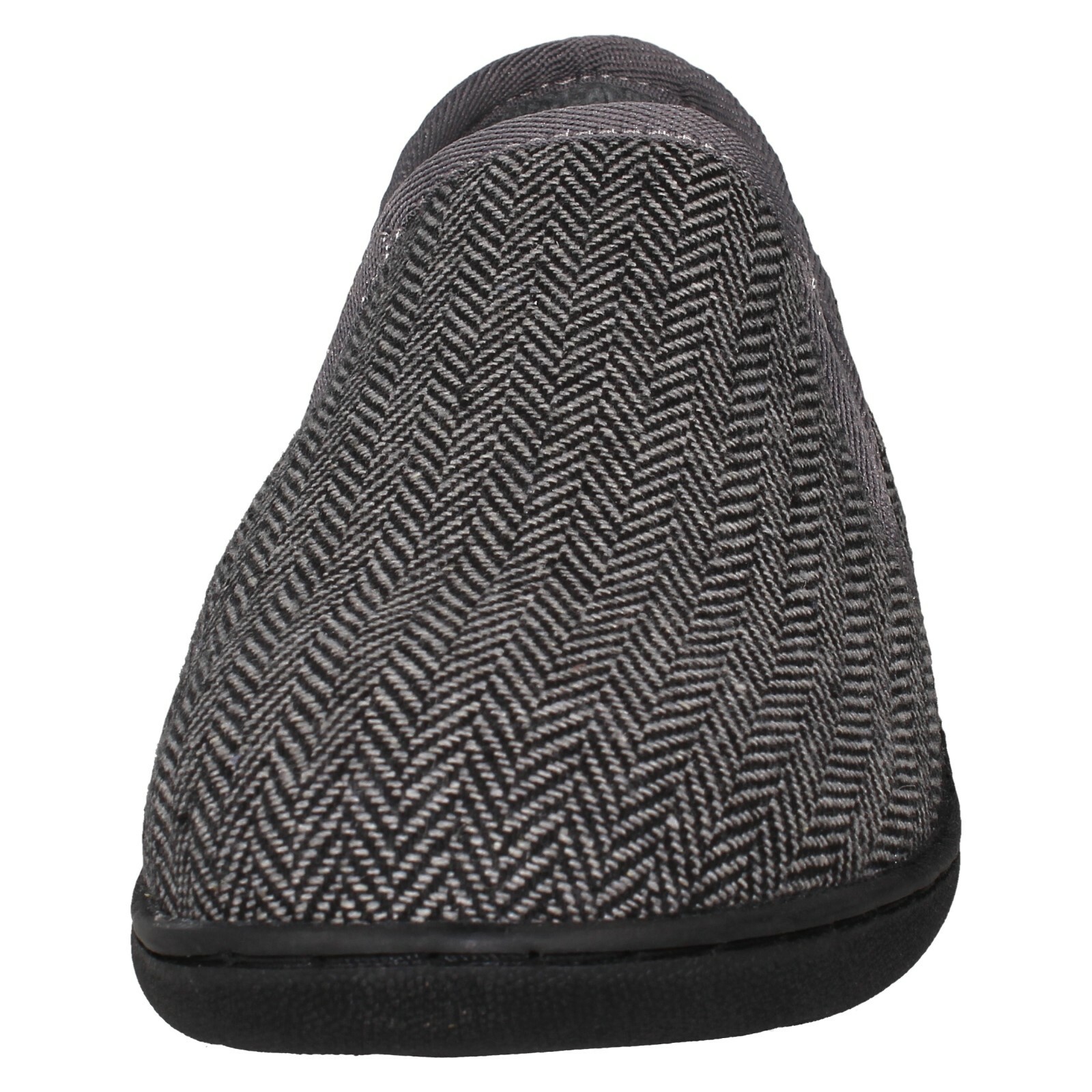 MENS CLARKS KING EASE SLIP ON WARM INDOOR TEXTILE HOUSE SLIPPERS SHOES