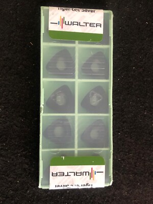 Qty. 10, Walter P26339R25 WKP35S Carbide Milling Insert Tiger tec Silver Germany