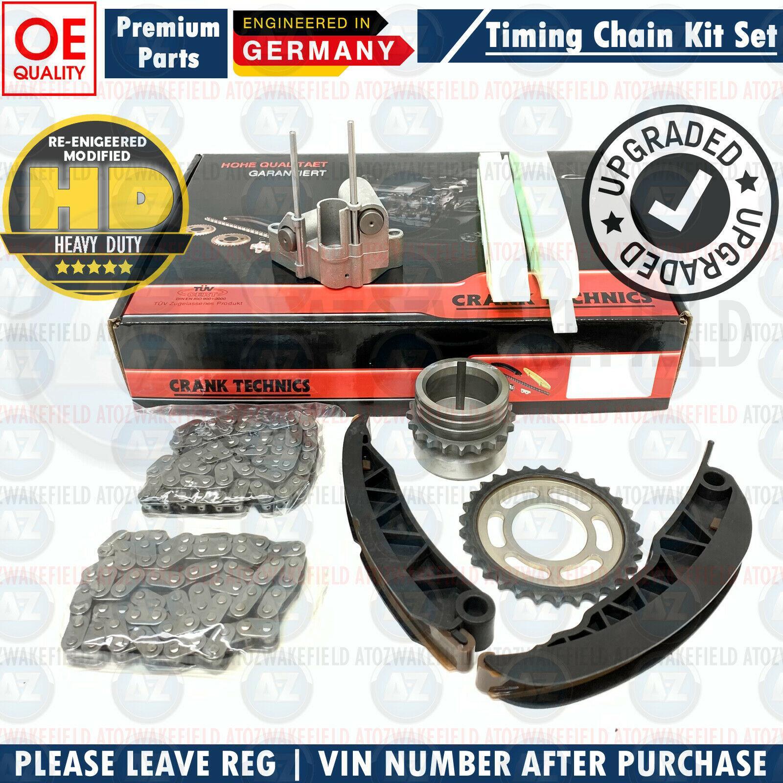 FOR BMW M47 D20 M57 D25 M57 D30 UPPER LOWER DIESEL TIMING CHAIN KIT