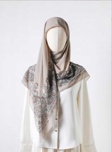 Muslim Chiffon Versatile Scarf High Quality Female Sunscreen Wrap Long Scarf - Picture 2 of 25
