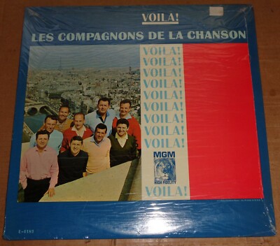 LES COMPAGNONS DE LA CHANSON - Voila! - MGM E-4181 SEALED