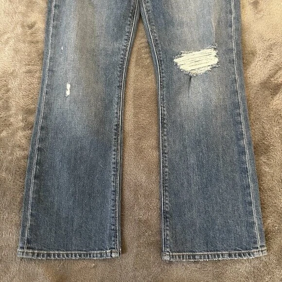 Pantalones de mezclilla cortos Joe's Callie tiro alto corte bootcut para mujer 27 nuevos con etiquetas Foto 2 de 4