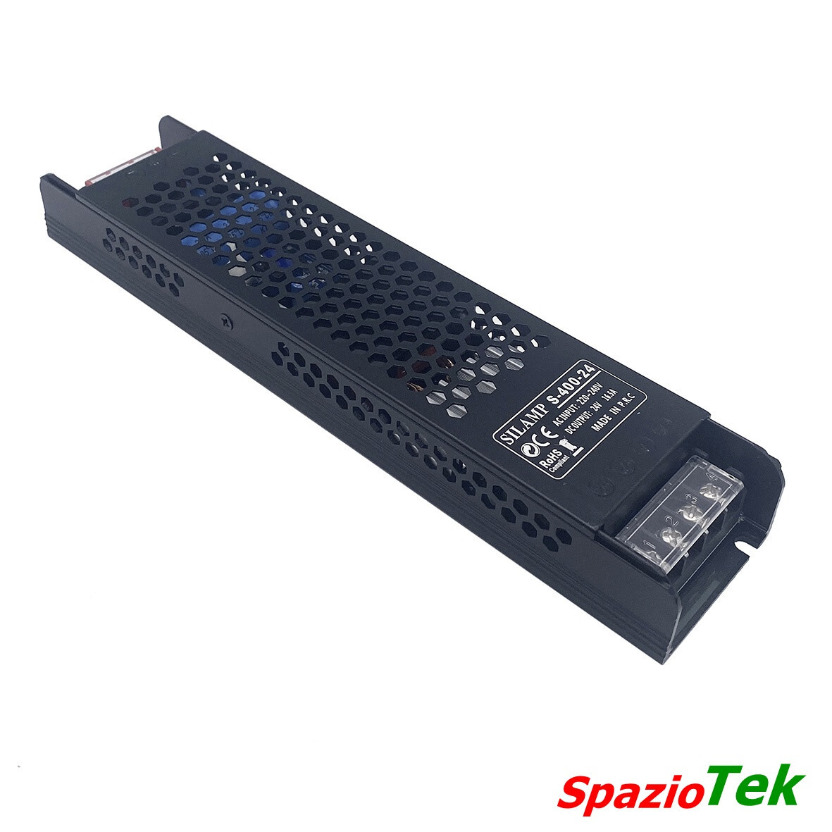 Alimentatore 24V 400W 16.7A IP20 - Stock Trasformatore LED Y7-400W