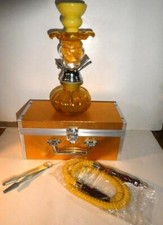 Starbuzz 9.5" Yellow Glass Hookah Hard Carry Case-NEW