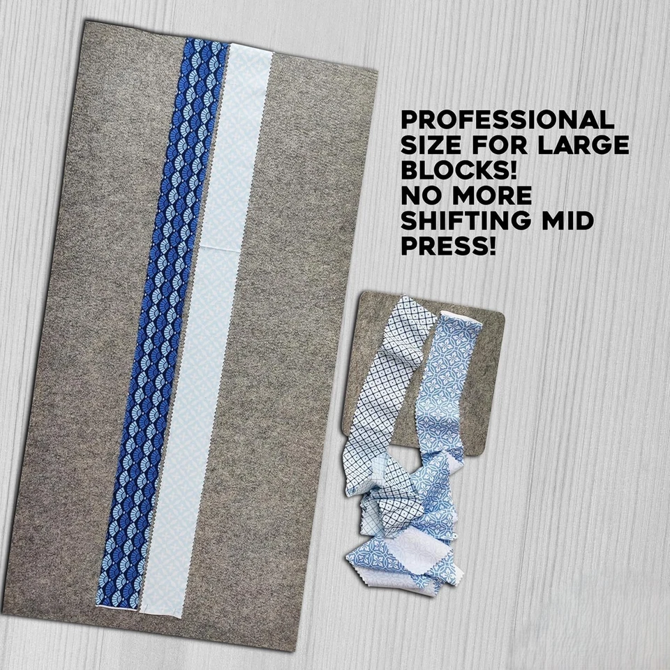 Alfombra de prensado de lana 36" X 18" XL Nueva Zelanda, alfombrilla de planchar para acolchado y... Foto 3 de 4