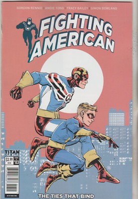 TITAN COMICS FIGHTING AMERICAN #3 MAY 2018 VARIANT A 1ST PRINT NM