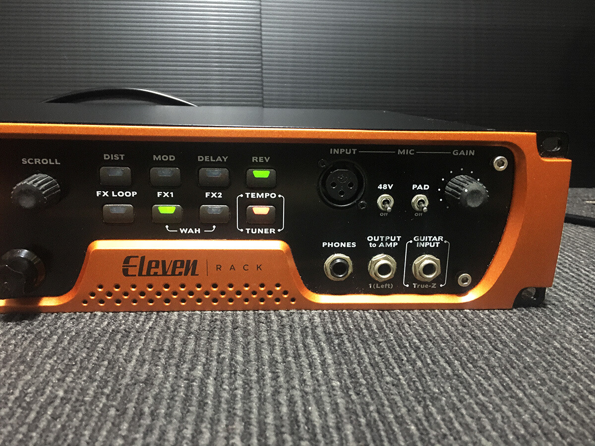 Avid Eleven Rack USB Audio Interface Guitar Preamp Used Free Avid Eleven Rack USB Audio Interface Guitar Preamp Used Free