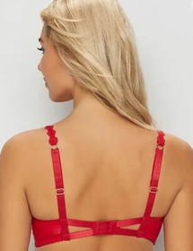 NWT DITA VON TEESE STAR LIFT BALCONETTE BRA  Color: Red  Sz: 32D  Style: D58955