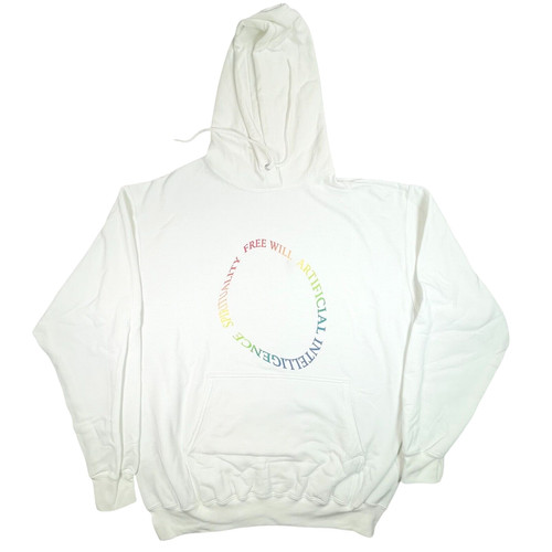 Sci-Fi Fantasy Skateboarding Jerry Hsu Hoodie Spirituality Free Will AI