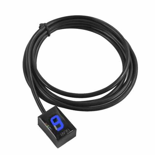 Indicador de engranajes de motocicleta pantalla LED azul para Honda CB CBR CBF NT700V XL700V - Imagen 4 de 8
