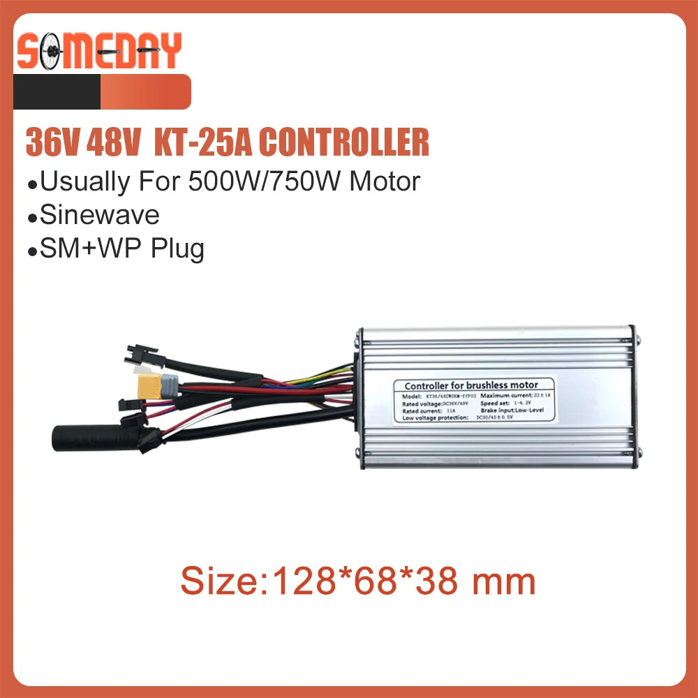 Pièce électrique Vélo Contrôleur Moteur Brushless 36V/48V 500W - Pour Vélo Et Scooter Électrique - DC Motor Controller Régulateur Scooter 36V 48V - 14