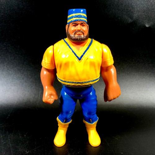 1990 Akeem Series 1 WWF Hasbro...