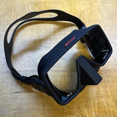 HOLLIS M-4 (M4) Mask - Black - 205.4800.07 - SCUBA DIVING SNORKEL DIVE