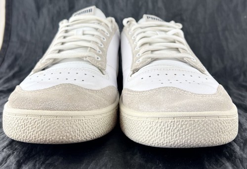 PUMA Ralph Sampson White Blue Leather Sneakers 373341-01 Size 13 - Picture 6 of 10