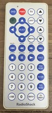 RadioShack 15-2148 TV DVD Remote Control Ultra Slim Universal Tested -Working