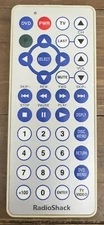 RadioShack 15-2148 TV DVD Remote Control Ultra Slim Universal Tested -Working