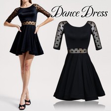 Latin Dance Costumes Women's Professional Practice Clothes Dance Dress 1x