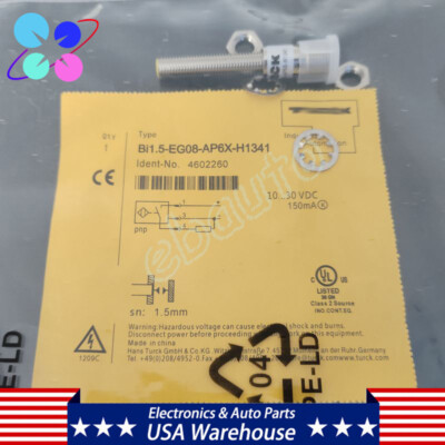 For TURCK BI1.5-EG08-AP6X-H1341 4602260 Proximity Switch Sensor 10-30VDC 1.5mm