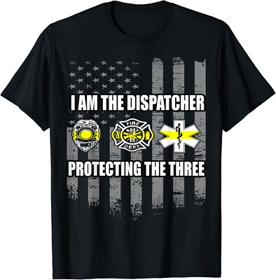 Funny 911 Dispatcher Shirt Protecting The Tree Gift Unisex T-Shirt