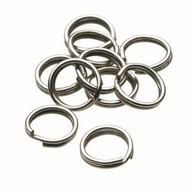Kinetic Stainless Steel Splitring Sprengringe Spaltringe 14kg-45kg 4mm-17mm