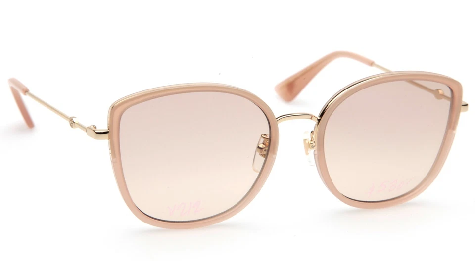 NEW GUCCI GG 0606SK 004 NUDE SUNGLASSES 56-19-145mm B50 Italy - Image 4 of 4
