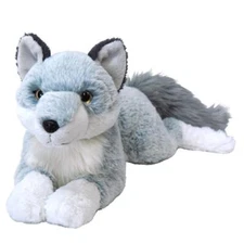 SUN LEMON Hiza Ookami Wolf Plush Doll M Size P-4992 H22xW19xD60cm Polyester NEW
