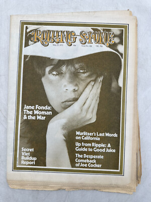 Rolling Stone Magazine #109 May 25, 1972 Jane Fonda Joe Cocker