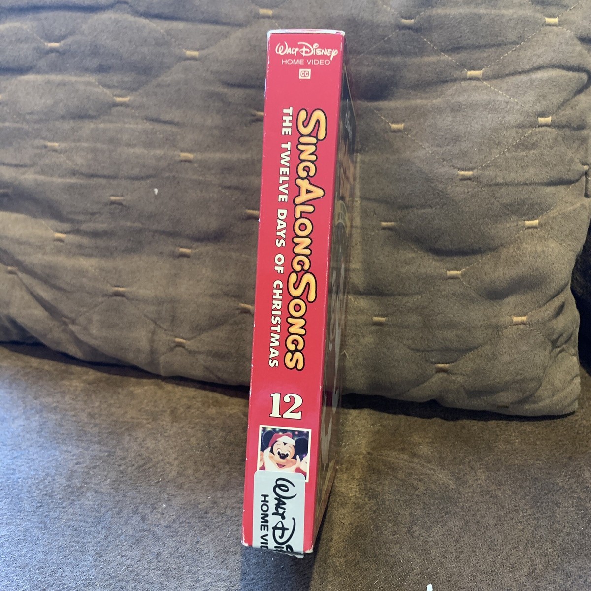 Disney's Sing Along Songs Twelve Days Of Christmas VHS Video